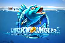 Lucky Angler: A Snowy Catch